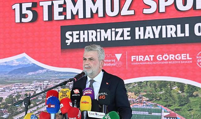 15 Temmuz Spor Vadisi törenle açıldı