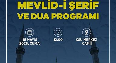 KSÜ REKTÖRÜNDEN ANLAMLI PROGRAM