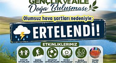 Olumsuz Hava Şartları Sebebiyle Ertelendi