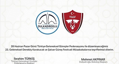 23. GELENEKSEL DEREKÖY KARAKUCAK VE ŞALVAR GÜREŞ FESTİVALİ İÇİN GERİ SAYIM BAŞLADI
