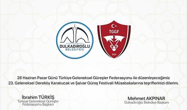 23. GELENEKSEL DEREKÖY KARAKUCAK VE ŞALVAR GÜREŞ FESTİVALİ İÇİN GERİ SAYIM BAŞLADI