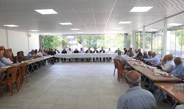 GAFFARLI MAHALLESİ'NDE TALEPLER YERİNDE GÖRÜŞÜLDÜ