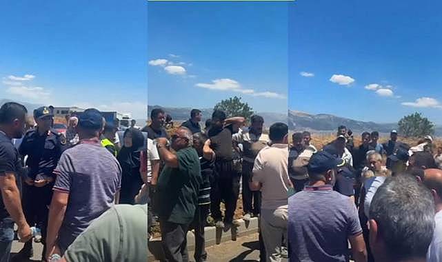 Kahramanmaraş'ta Batı Köyleri Yolunda Yıkım Protestosu: Vatandaşlar Yolu Trafiğe Kapattı