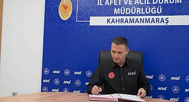 AFAD Kahramanmaraş İl Müdürlüğü'ne Erdal Kan Atandı