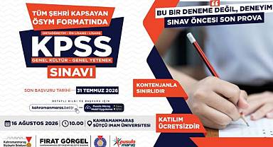 Büyükşehir’den KPSS Adaylarına Son Prova Desteği