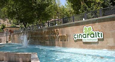 Büyükşehir’in Çınaraltı Çay Bahçesi, Hizmete Açılıyor