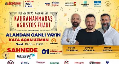 Kahramanmaraş Ağustos Fuarı'nda 