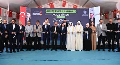Kahramanmaraş Güneş Enerji Santrali Hizmete Açıldı
