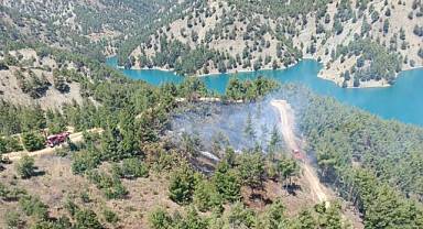 KAHRAMANMARAŞ’TA ORMAN YANGINI KONTROL ALTINA ALINDI