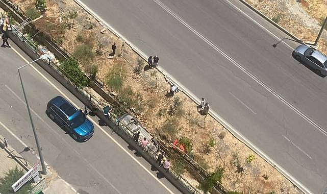 Kahramanmaraş'ta Otomobil Kanala Uçtu! Kazada 3'ü Çocuk 4 Kişi Yaralandı
