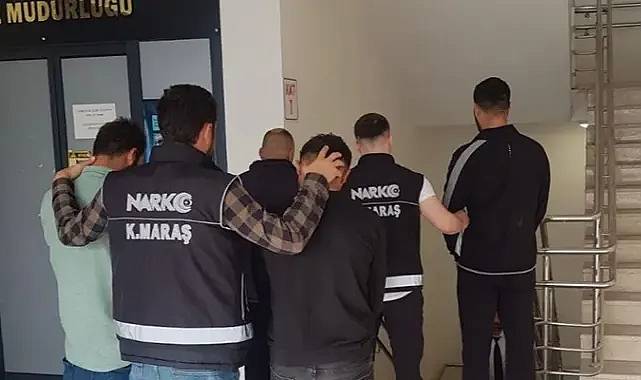 Kahramanmaraş'ta Uyuşturucu Tacirlerine Büyük Operasyon! 3 Aylık Takip Sonrası 25 Tutuklama