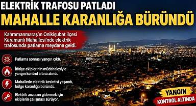 KARAMANLI ELEKTRİKSİZ KALDI