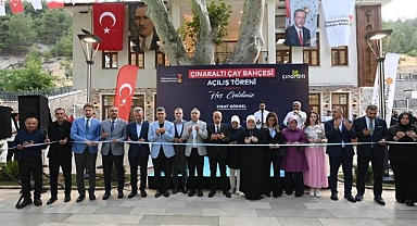 Şehrin Yeni Buluşma Noktası Çınaraltı Çay Bahçesi Yeniden Hizmete Açıldı