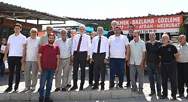 Vali Ünlüer ve Başkan Görgel, Trabzon Caddesi ile Demirciler Çarşısı’nda İncelemelerde Bulundu