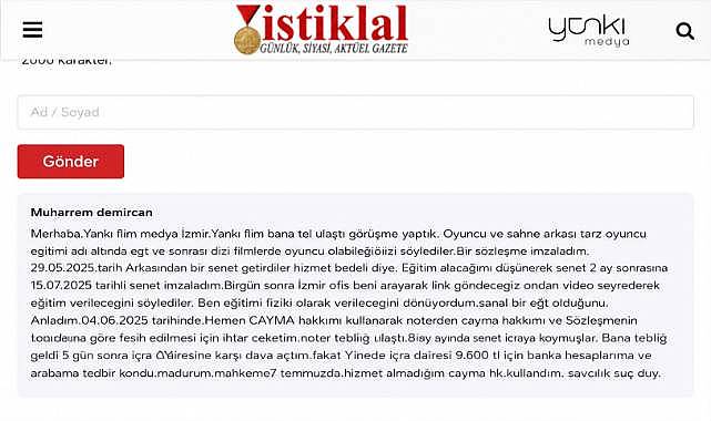 YANKI MEDYA'YA BİR SİTEM DAHA !!