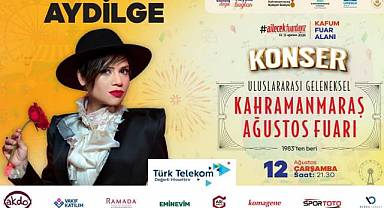 KAFUM Fuar Alanı Aydilge’nin Şarkıları ile Renklenecek
