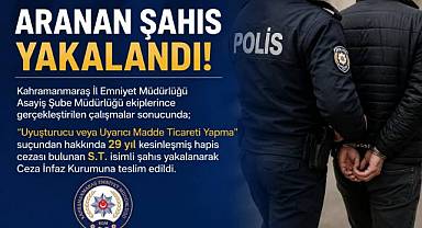 Kahramanmaraş’ta Aranan Şahıs Yakalandı