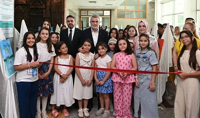 Kahramanmaraş'ta Miniklerin Sanat Yolculuğu Sergiyle Taçlandı