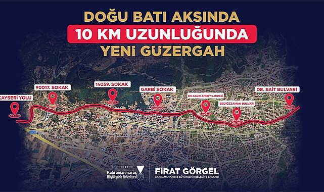 Kahramanmaraş’ta Sürücüleri Sevindirecek Gelişme: Yeni Yol Trafiği Rahatlatacak
