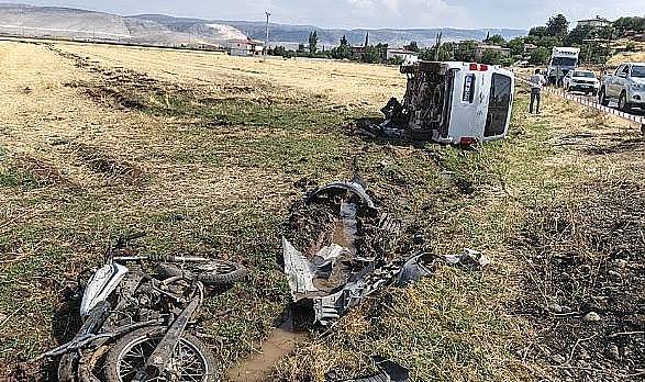 Kahramanmaraş'taki kazada 1 Kişi Hayatını Kaybetti, 1 Kişi Ağır Yaralı!