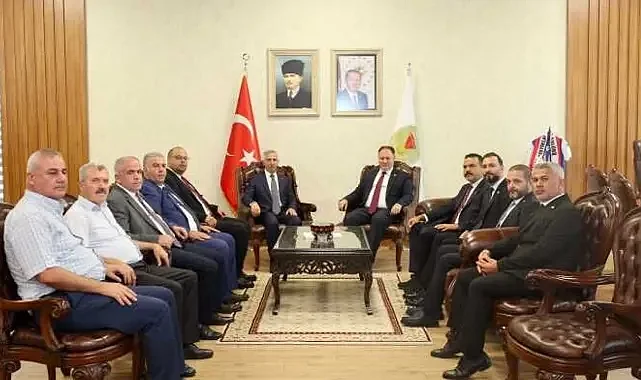 KKTC Cumhuriyet Meclisi Başkanı Öztürkler, Kahramanmaraş'ta ziyaretlerde bulundu