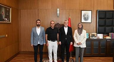 MÜSİAD İngiltere heyetinden Başkan Fırat Görgel’e ziyaret
