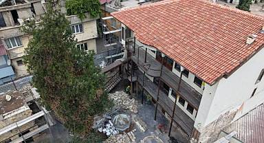 Tescilli Kocabaş Konağı'nda Restorasyon Süreci Sürüyor!