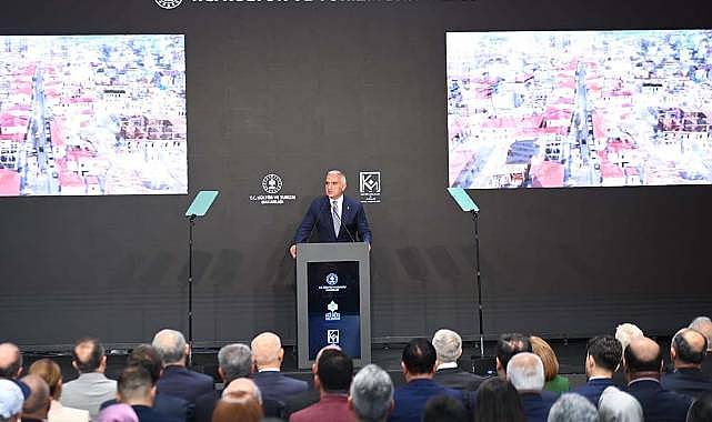 Bakan Ersoy Kahramanmaraş’ta konuştu: “Kalelerden Müzelere 79 İş Tamamlandı”