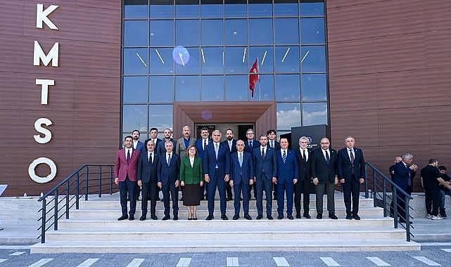 Deprem Bölgesinin 11 İli, Bakan Ersoy’un Katılımıyla KMTSO’da Buluştu!