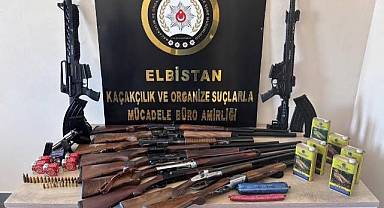 Elbistan’da İki Ayrı Operasyon: Uyuşturucu, Silah ve Patlayıcı Ele Geçirildi