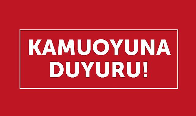 İSTİKLAL GAZETESİ KAMUOYUNA DUYURU!