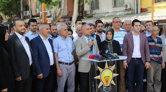 Ak Parti Kahramanmaraş İl Teşkilatı’ndan basın açıklaması.