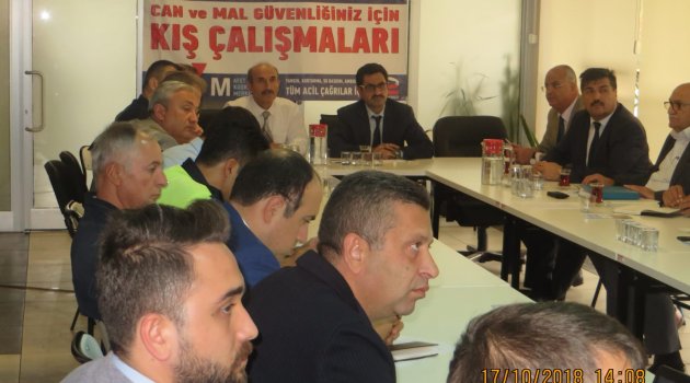 AKOM’DA KIŞ ÇALIŞMALARI TOPLANTISI YAPILDI..