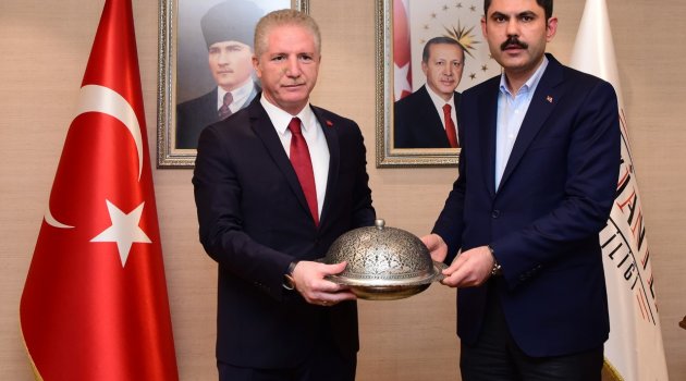 Bakan Kurum Gaziantep’te…