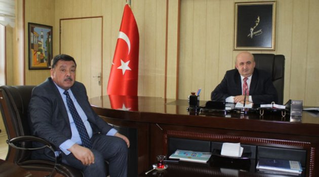 Başkan Çeleğen’den Müdür Yılmaz’a Ziyaret..
