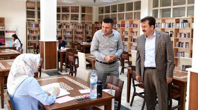 BAŞKAN ERKOÇ:” DÜNYANIN EN BÜYÜK KÜTÜPHANELERİNDEN BİRİNİ KAHRAMANMARAŞ’A KAZANDIRACAĞIZ..
