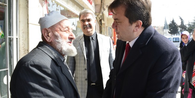 BAŞKAN ERKOÇ HALKIN İÇİNDE…