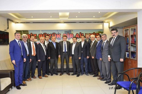 BAŞKAN ERKOÇ’TAN MEMUR-SEN’E ZİYARET