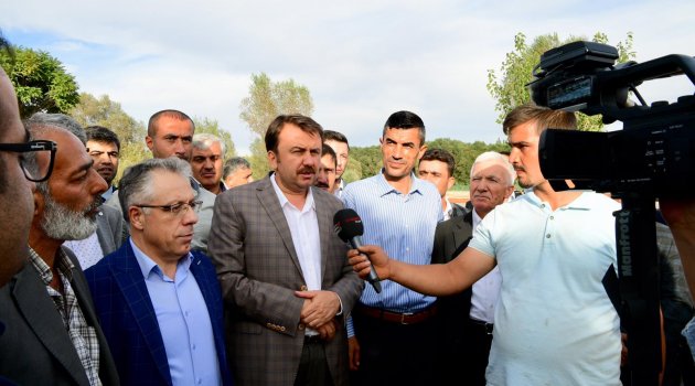 BAŞKAN ERKOÇ TANIR MİLLET BAHÇESİ’NDE..