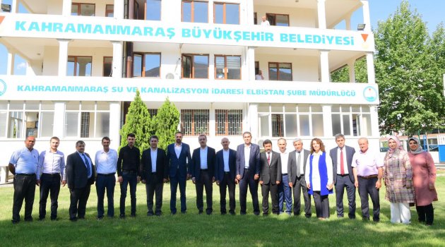 BAŞKAN GÜNGÖR ELBİSTAN’DA GEZİ VE İNCELEMELERDE BULUNDU