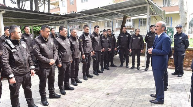 BAŞKAN OKAY’DAN BEKÇİLERE TEŞEKKÜR