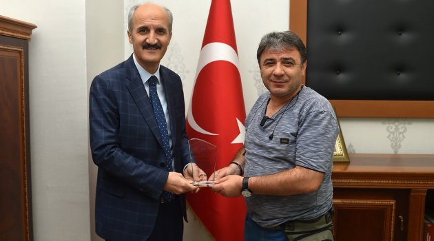 BAŞKAN OKAY’DAN YIKAN’A TEŞEKKÜR