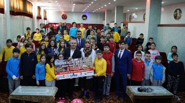 BEYZA’DAN YEMEN’E 12 BİN 200 TL YARDIM