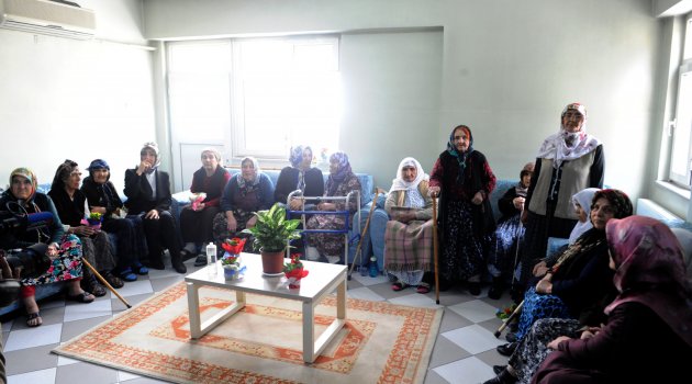 BÜYÜKŞEHİR’DEN HUZUR EVLERİNE ZİYARET