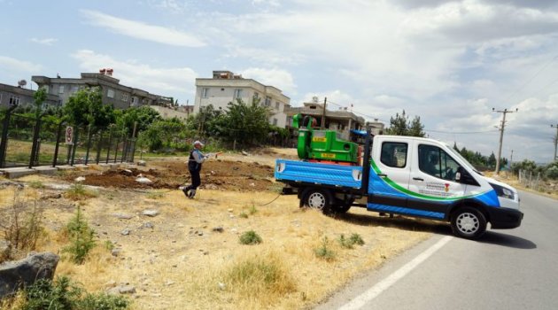 BÜYÜKŞEHİR’İN LARVA MÜCADELESİ DEVAM EDİYOR.