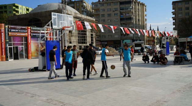BÜYÜKŞEHİR’İN SOKAK TURNUVASI BAŞLADI..