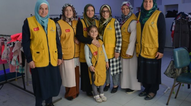 Can Kulağı” projesi giyim marketi açıldı