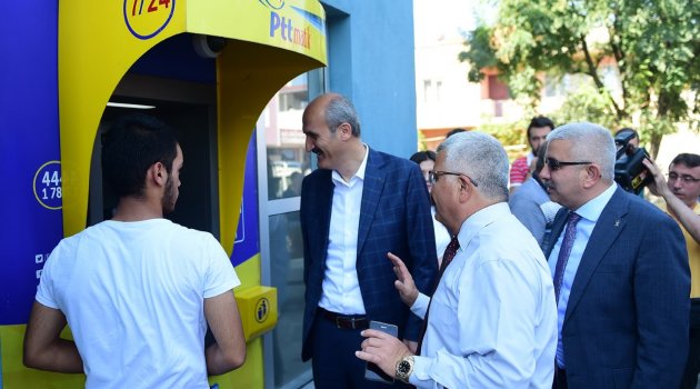 DULKADİROĞLU GENÇLİK MERKEZİ’NDE PTT HİZMETİ