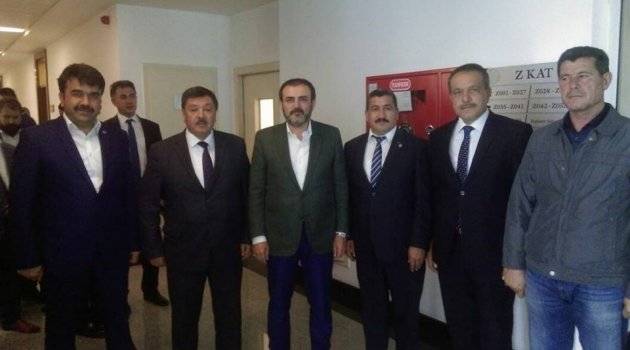 EKİNÖZÜ HEYETİNDEN ÜNAL’A HAYIRLI OLSUN ZİYARETİ