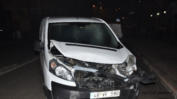 Elbistan'da Trafik Kazası
